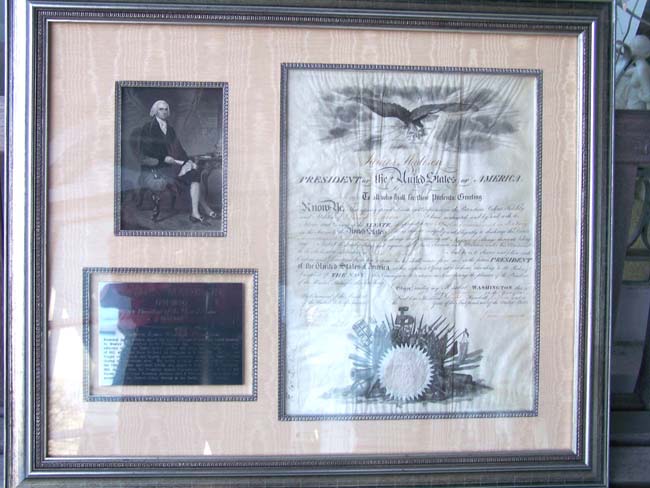 A Rare War of 1812 Naval Commission signed by President JAMES MADISON appointing David Deacon as Master Commandant on Dec. 10, 1814.